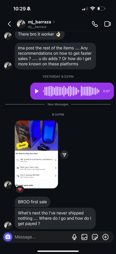 Sliding image